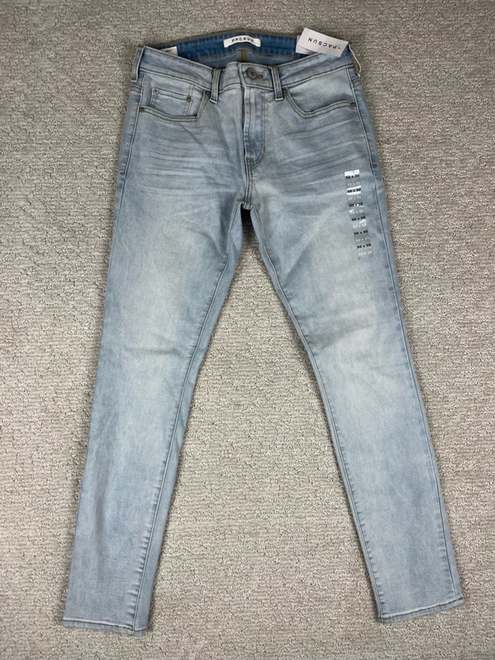 PACSUN Indigo Active Stretch Skinny Jeans Women’s 30x30 pacific sunwear